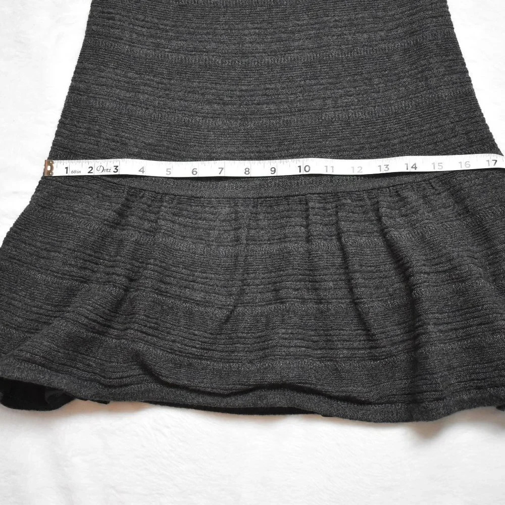 American Eagle Dress Knit Mini Sz M Pullover Minimalist Neutral Preppy - Picture 15 of 16